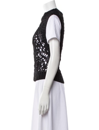 Tom Ford Mock Neck Short Sleeve Top