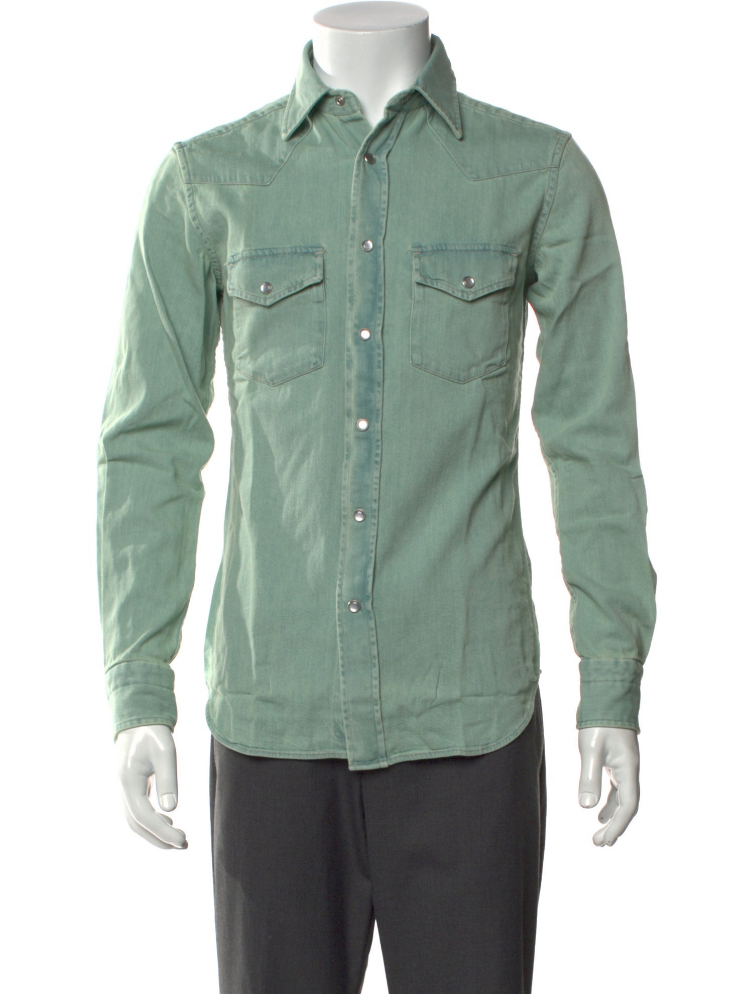 Tom Ford Long Sleeve Denim Shirt w/ Tags