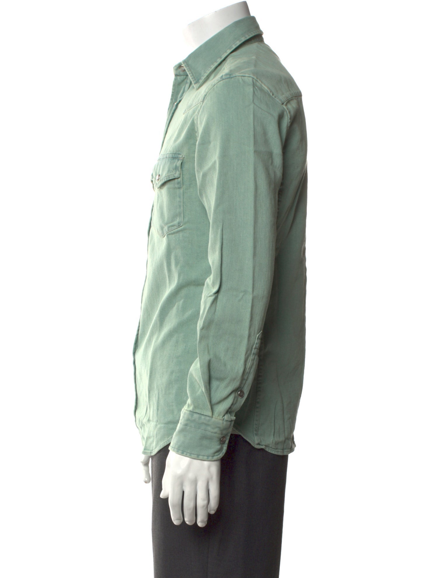 Tom Ford Long Sleeve Denim Shirt w/ Tags