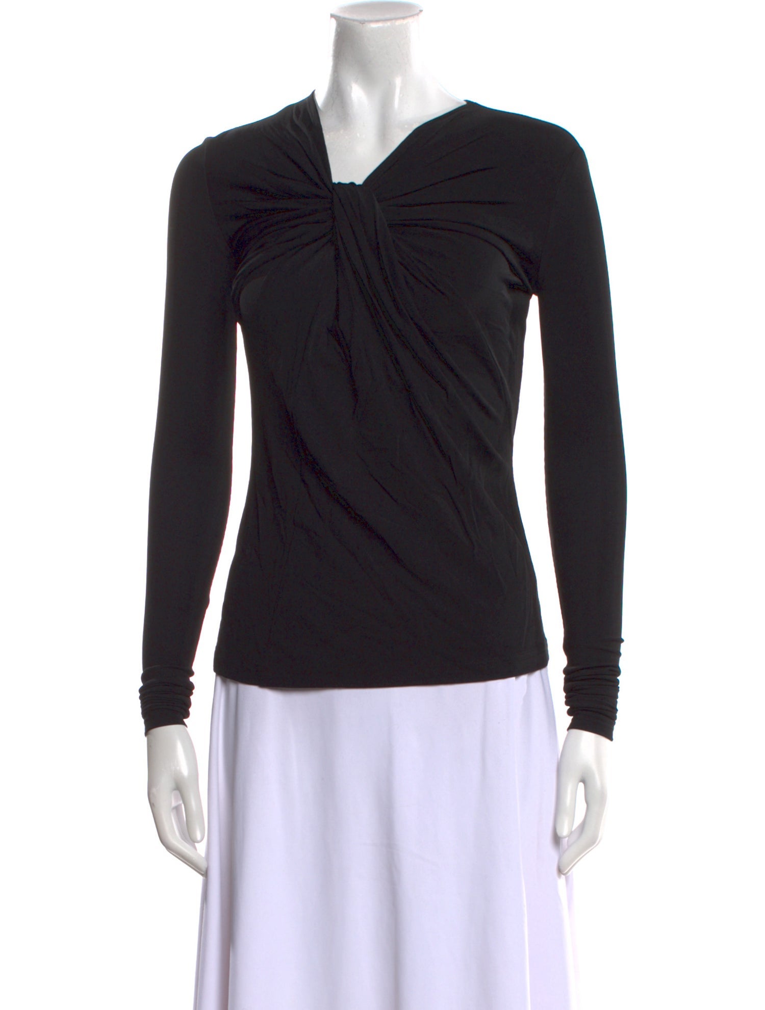 Tom Ford Cowl Neck Long Sleeve Top