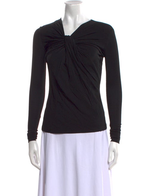 Tom Ford Cowl Neck Long Sleeve Top
