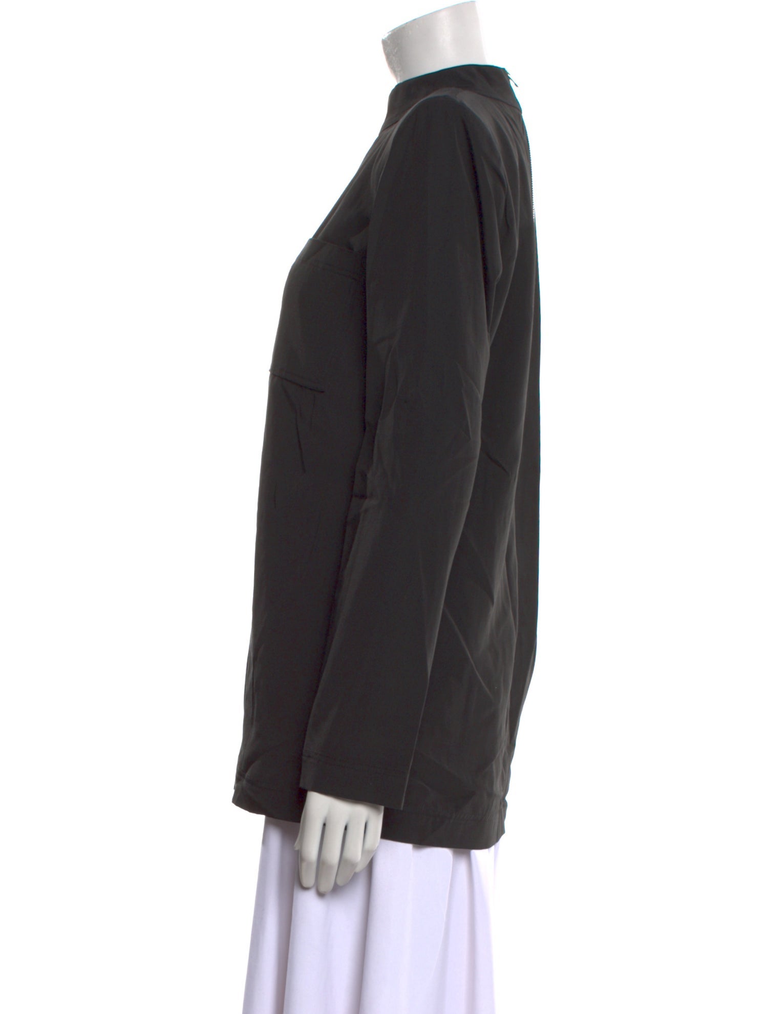 Tom Ford Mock Neck Long Sleeve Sweatshirt