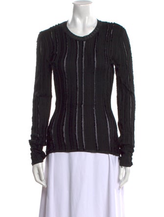 Tom Ford Crew Neck Long Sleeve Top