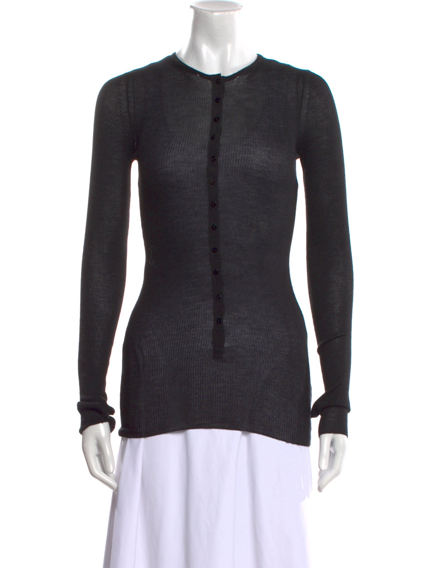 Tom Ford Crew Neck Long Sleeve Top