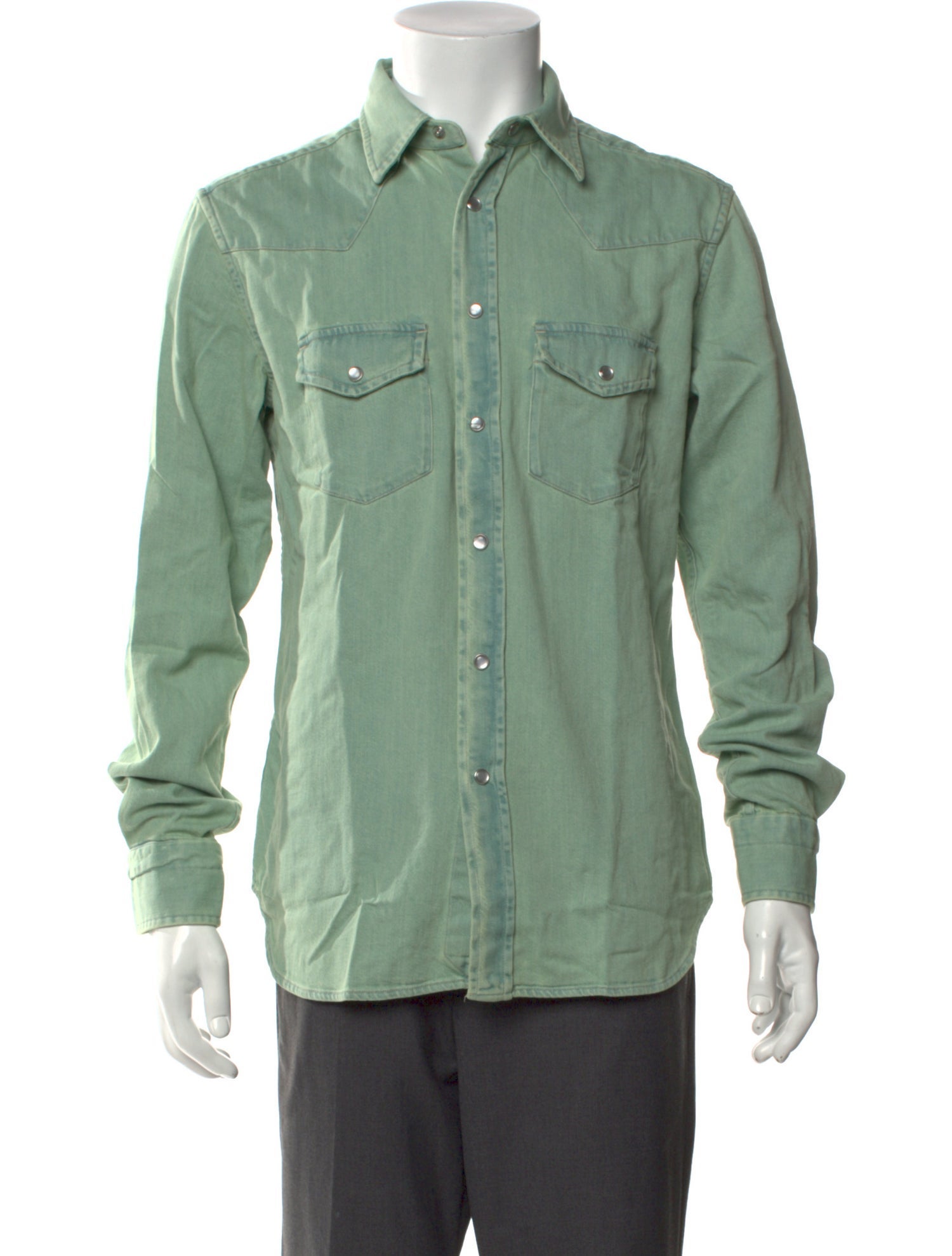 Tom Ford Long Sleeve Denim Shirt w/ Tags