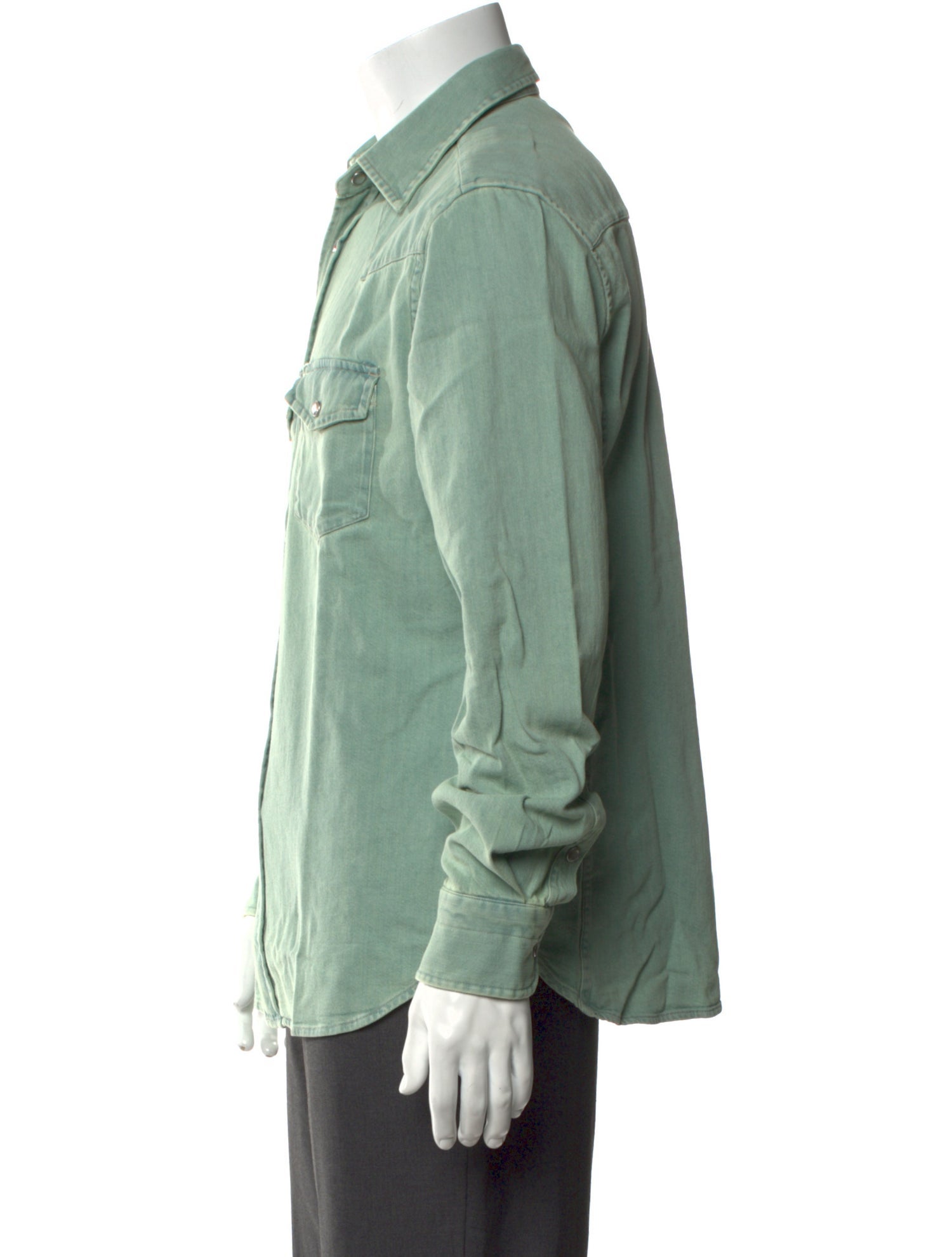 Tom Ford Long Sleeve Denim Shirt