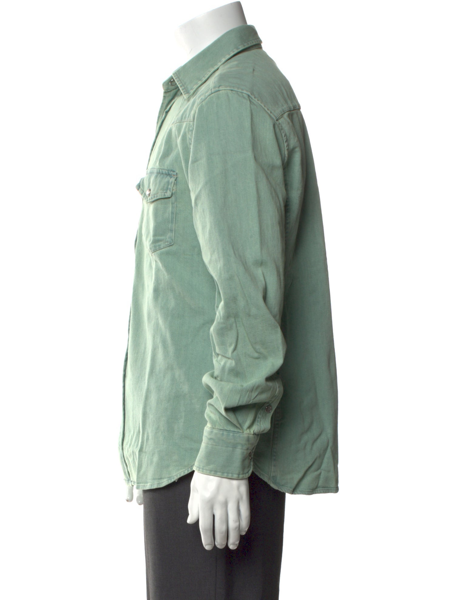 Tom Ford Long Sleeve Denim Shirt