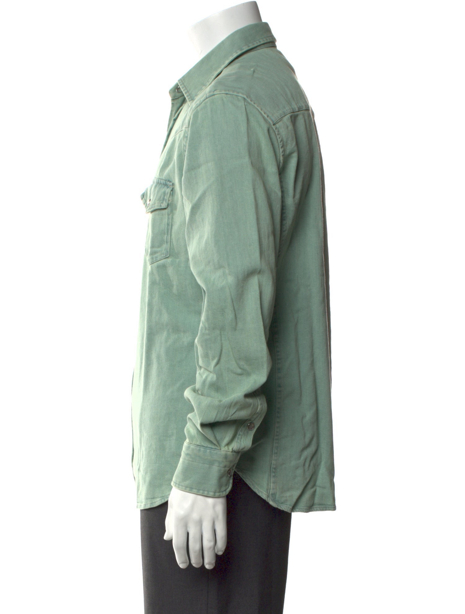 Tom Ford Long Sleeve Denim Shirt