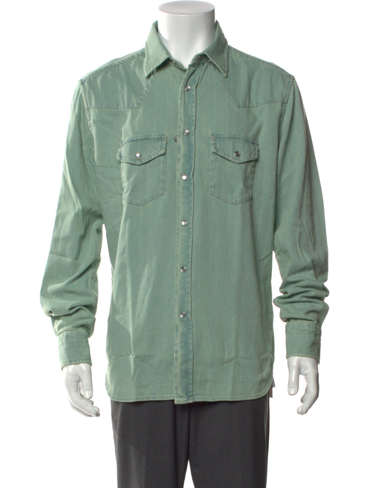 Tom Ford Long Sleeve Denim Shirt w/ Tags