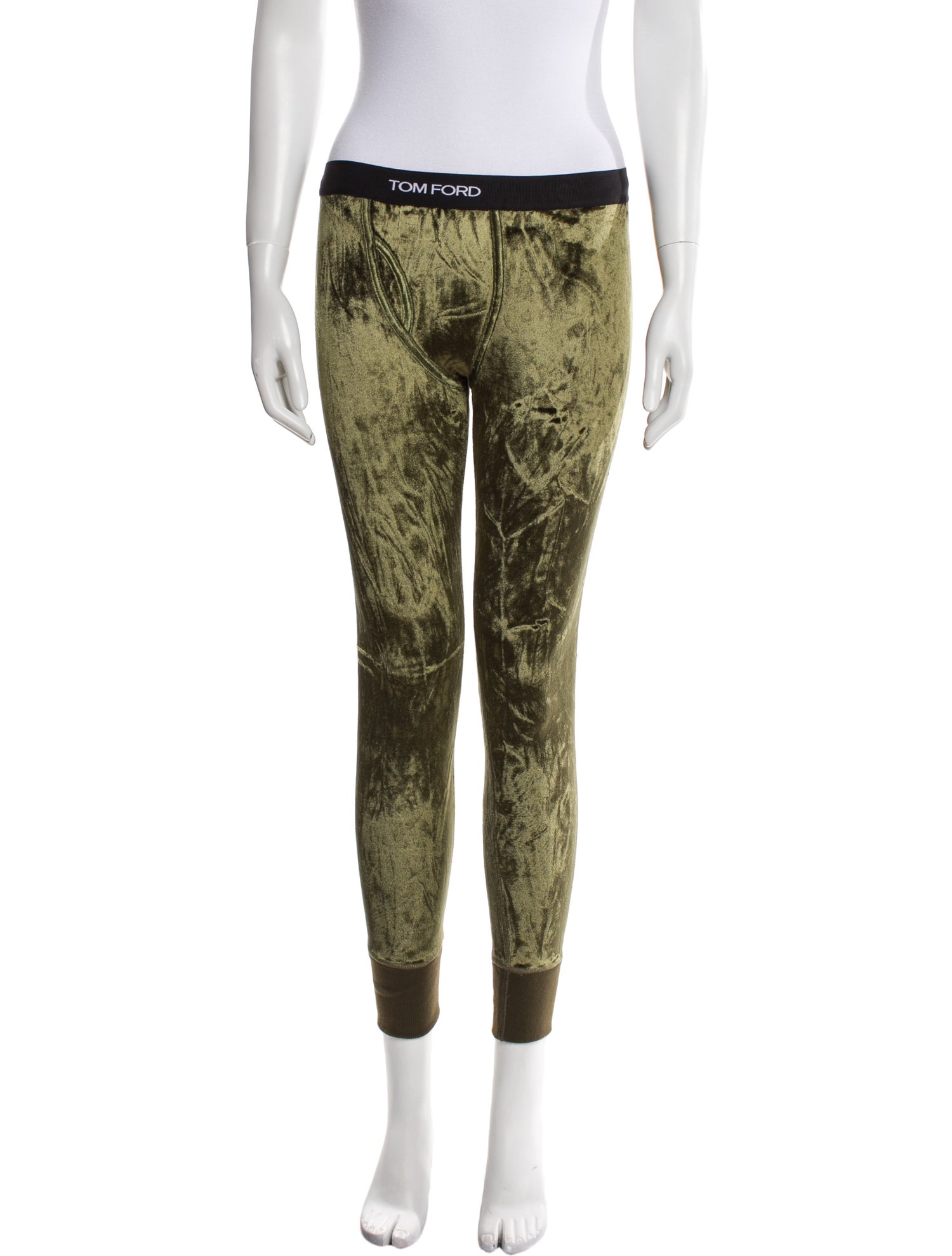 Tom Ford Printed Skinny Leg Pants