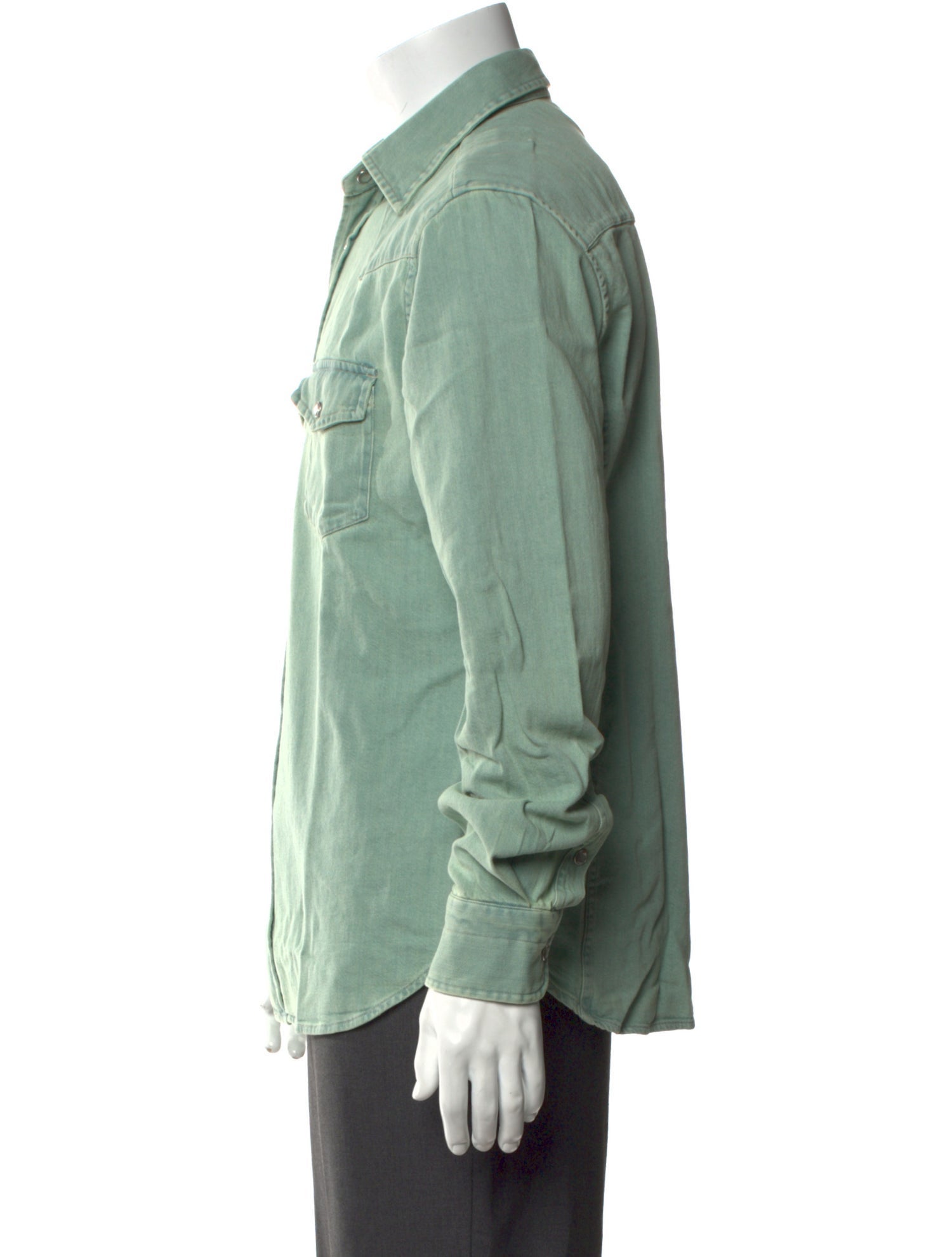 Tom Ford Long Sleeve Denim Shirt