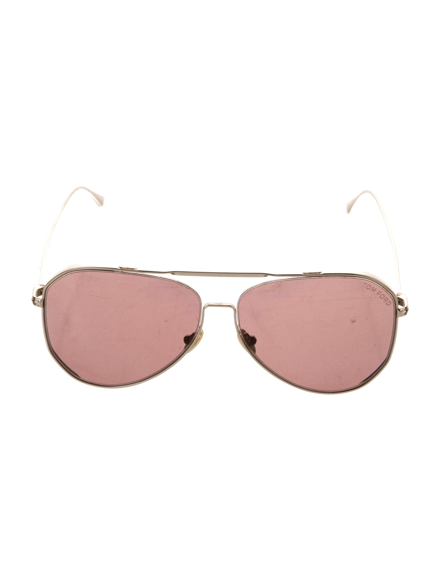 Tom Ford Aviator Mirrored Sunglasses
