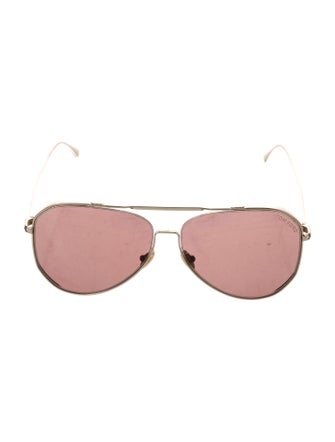 Tom Ford Aviator Mirrored Sunglasses