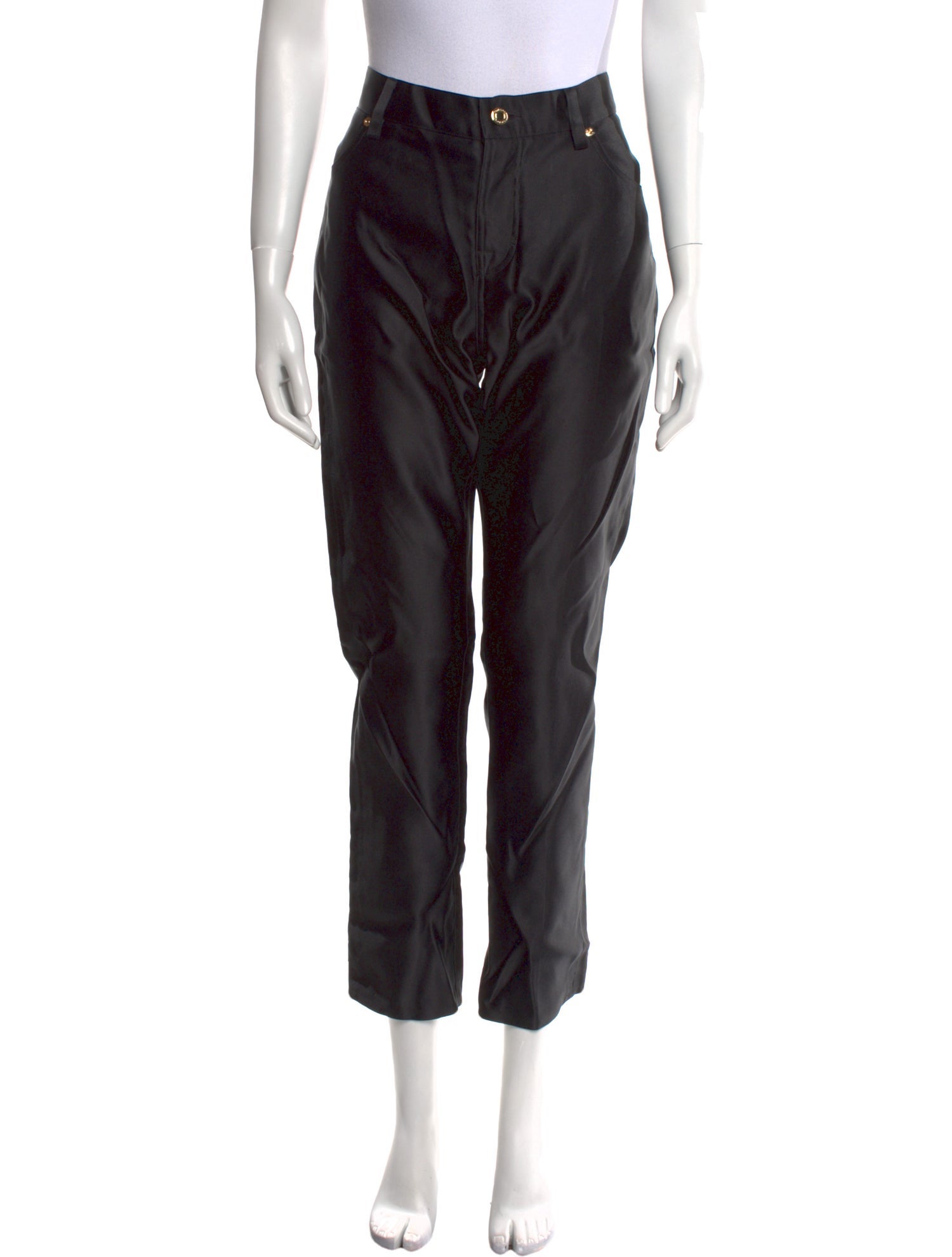Tom Ford Silk Straight Leg Pants