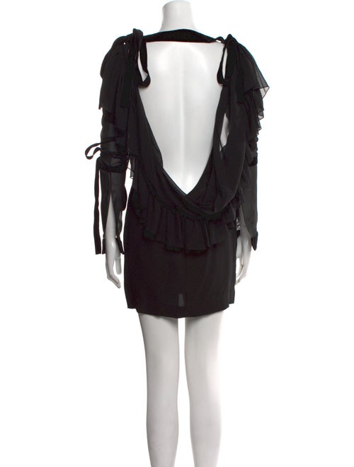 Tom Ford Bateau Neckline Mini Dress