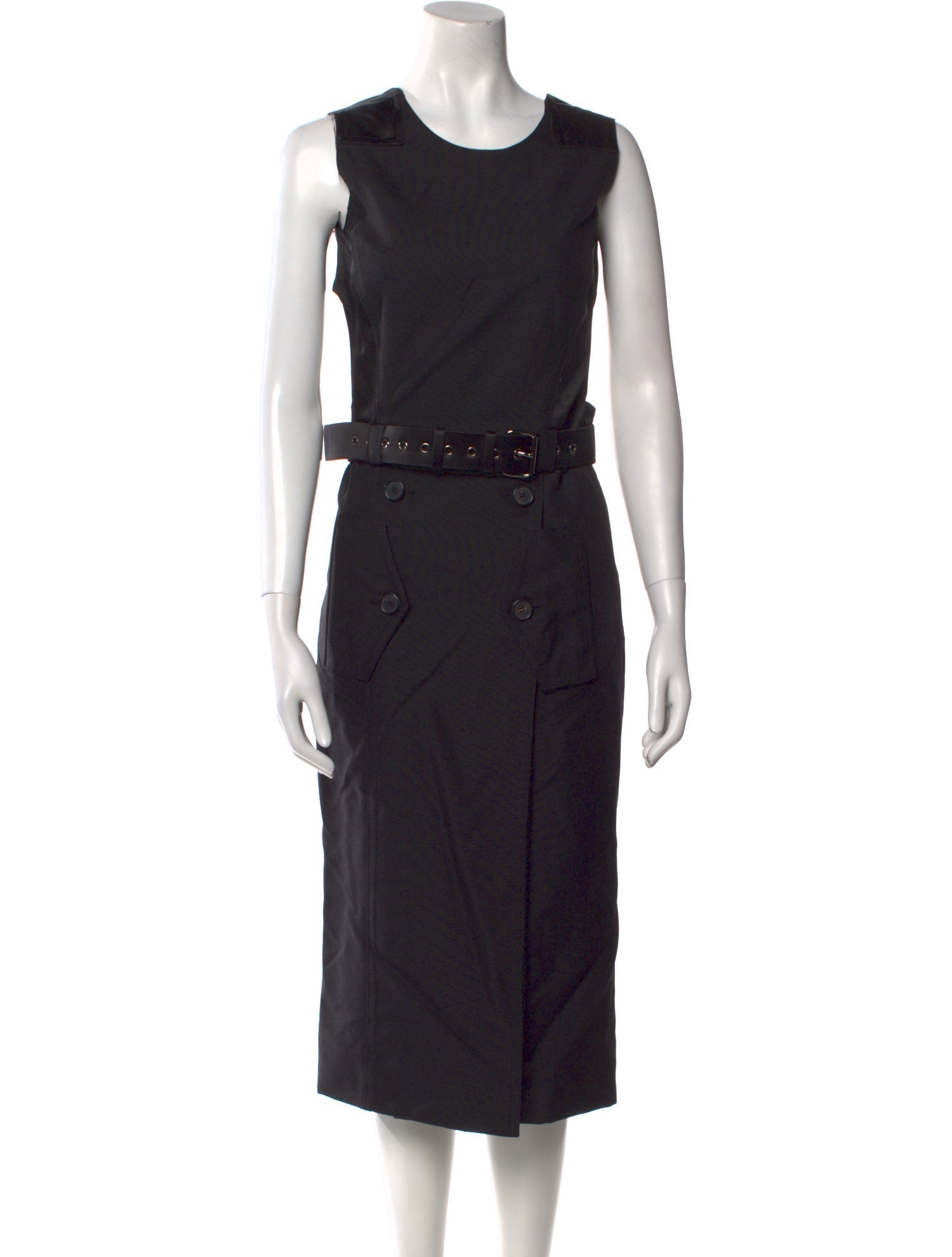 Tom Ford Crew Neck Midi Length Dress
