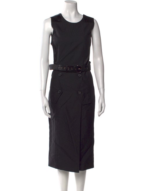 Tom Ford Crew Neck Midi Length Dress