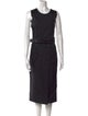 Tom Ford Crew Neck Midi Length Dress
