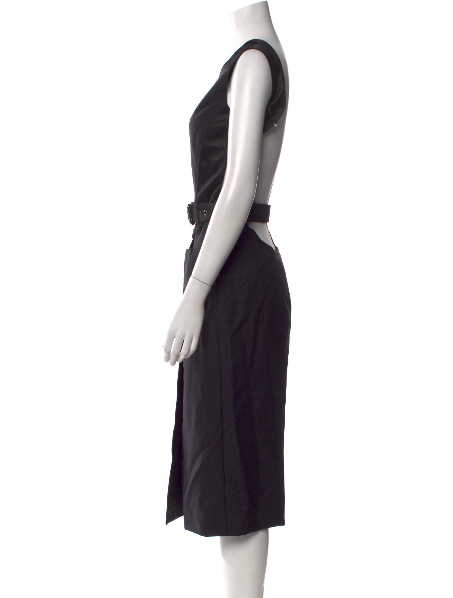 Tom Ford Crew Neck Midi Length Dress
