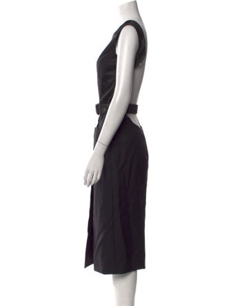 Tom Ford Crew Neck Midi Length Dress