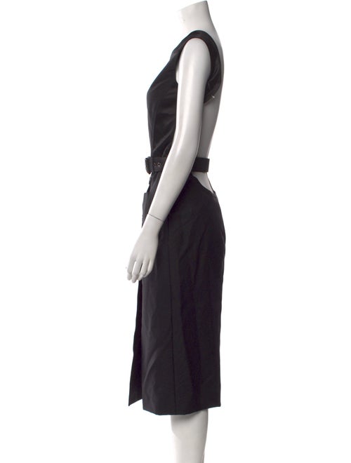 Tom Ford Crew Neck Midi Length Dress
