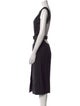 Tom Ford Crew Neck Midi Length Dress