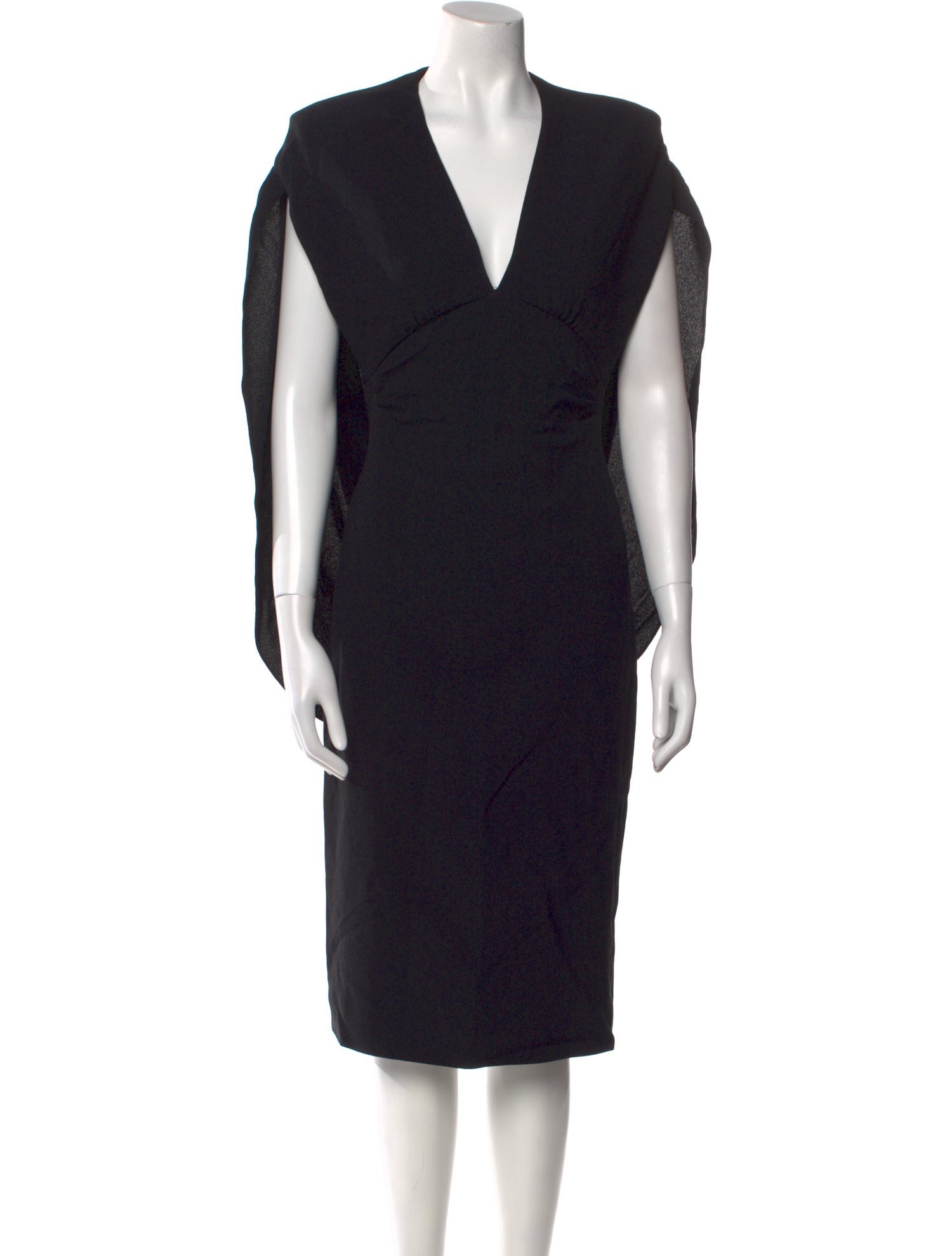Tom Ford V-Neck Midi Length Dress