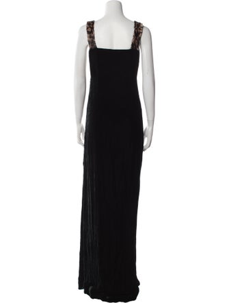 Tom Ford Square Neckline Long Dress