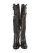 Tom Ford Leather Studded Accents Boots