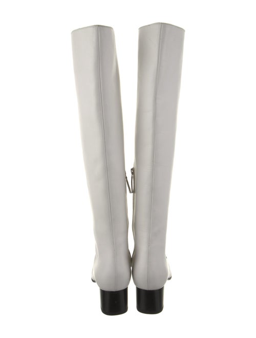 Tom Ford Leather Chain-Link Accents Riding Boots