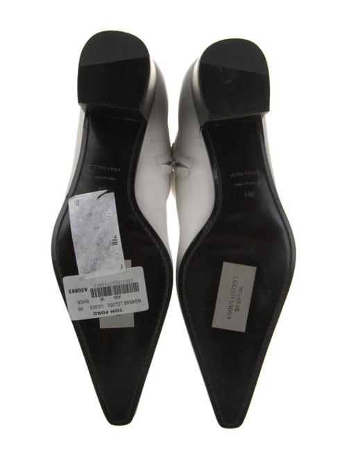 Tom Ford Leather Chain-Link Accents Riding Boots