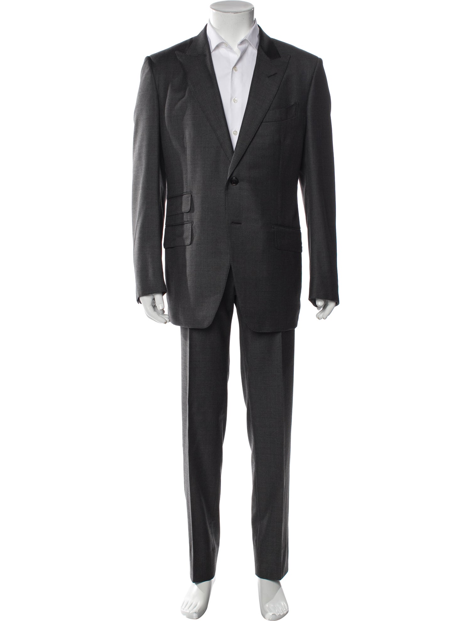 Tom Ford Wool Two-Piece Suit Vest