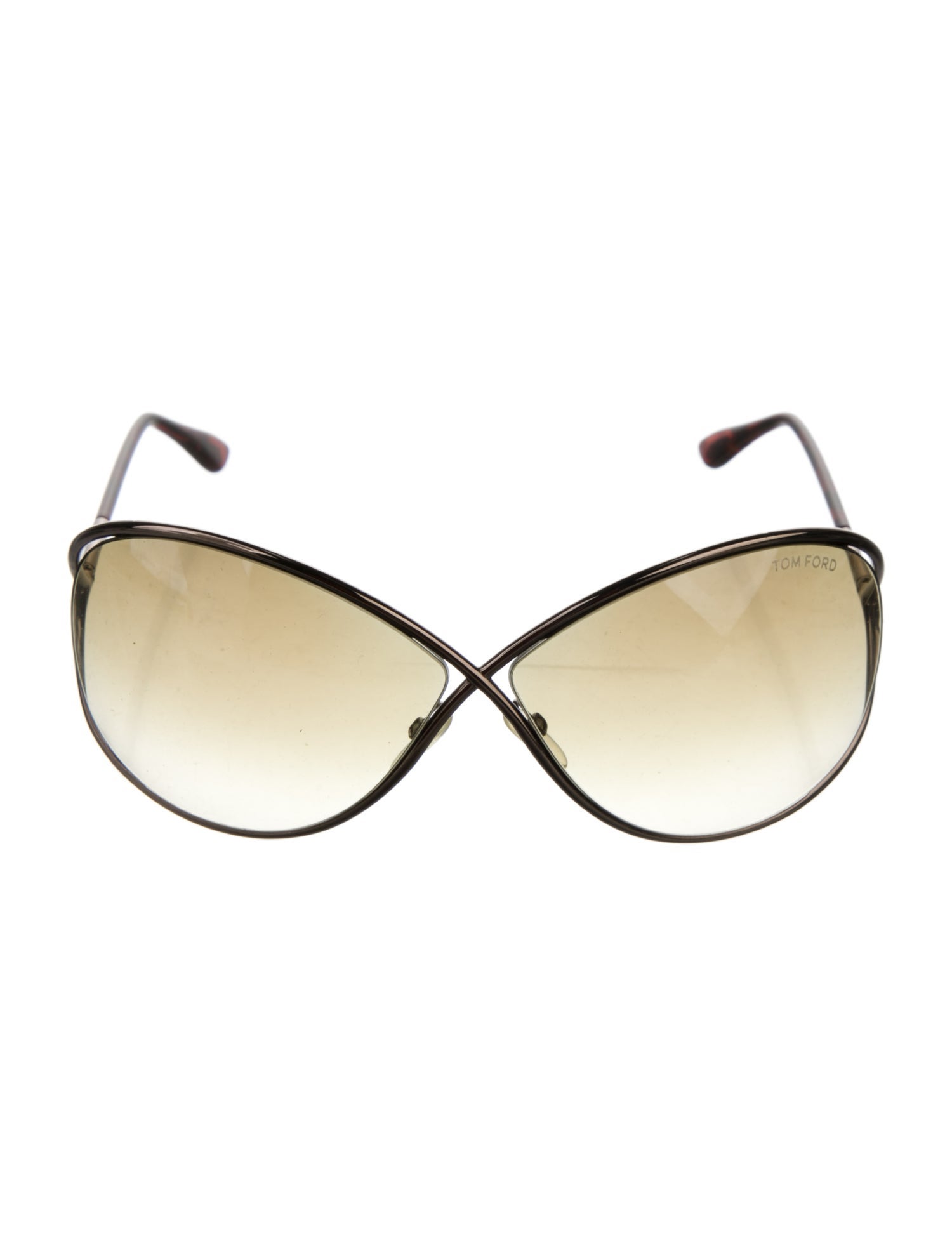 Tom Ford Oversize Gradient Sunglasses