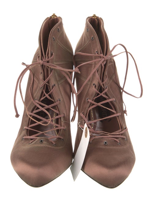 Tom Ford Satin Leather Trim Embellishment Pumps