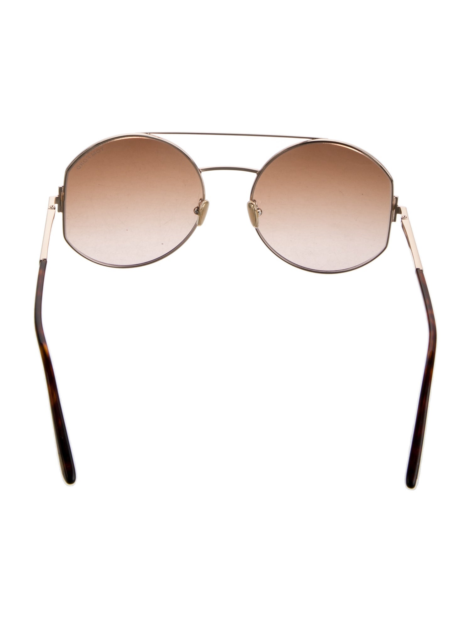Tom Ford Aviator Mirrored Sunglasses