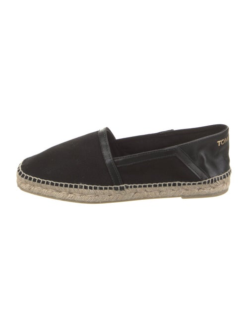 Tom Ford Canvas Whipstitch Trim Espadrilles