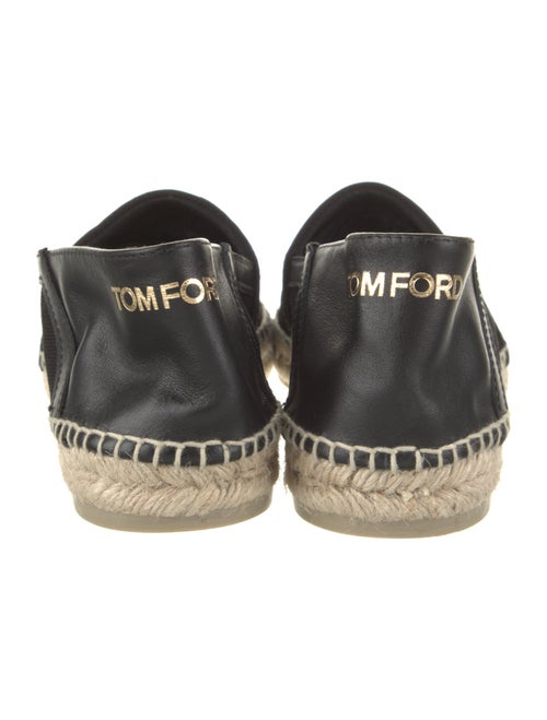 Tom Ford Canvas Whipstitch Trim Espadrilles