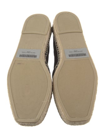 Tom Ford Canvas Whipstitch Trim Espadrilles