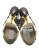 Tom Ford Leather Whipstitch Trim Sandals