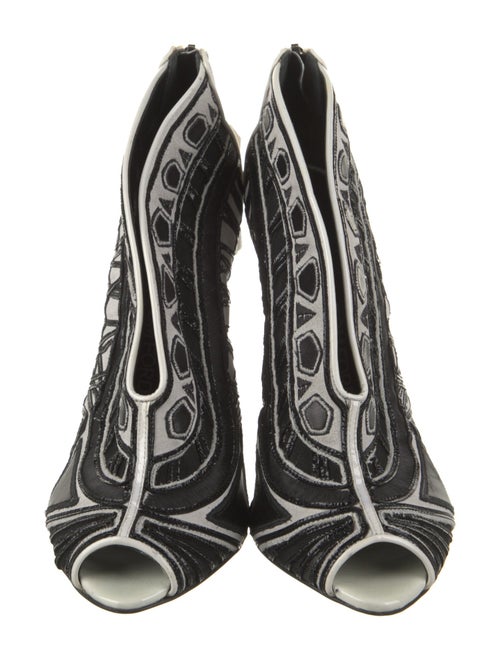 Tom Ford Suede Printed Pumps