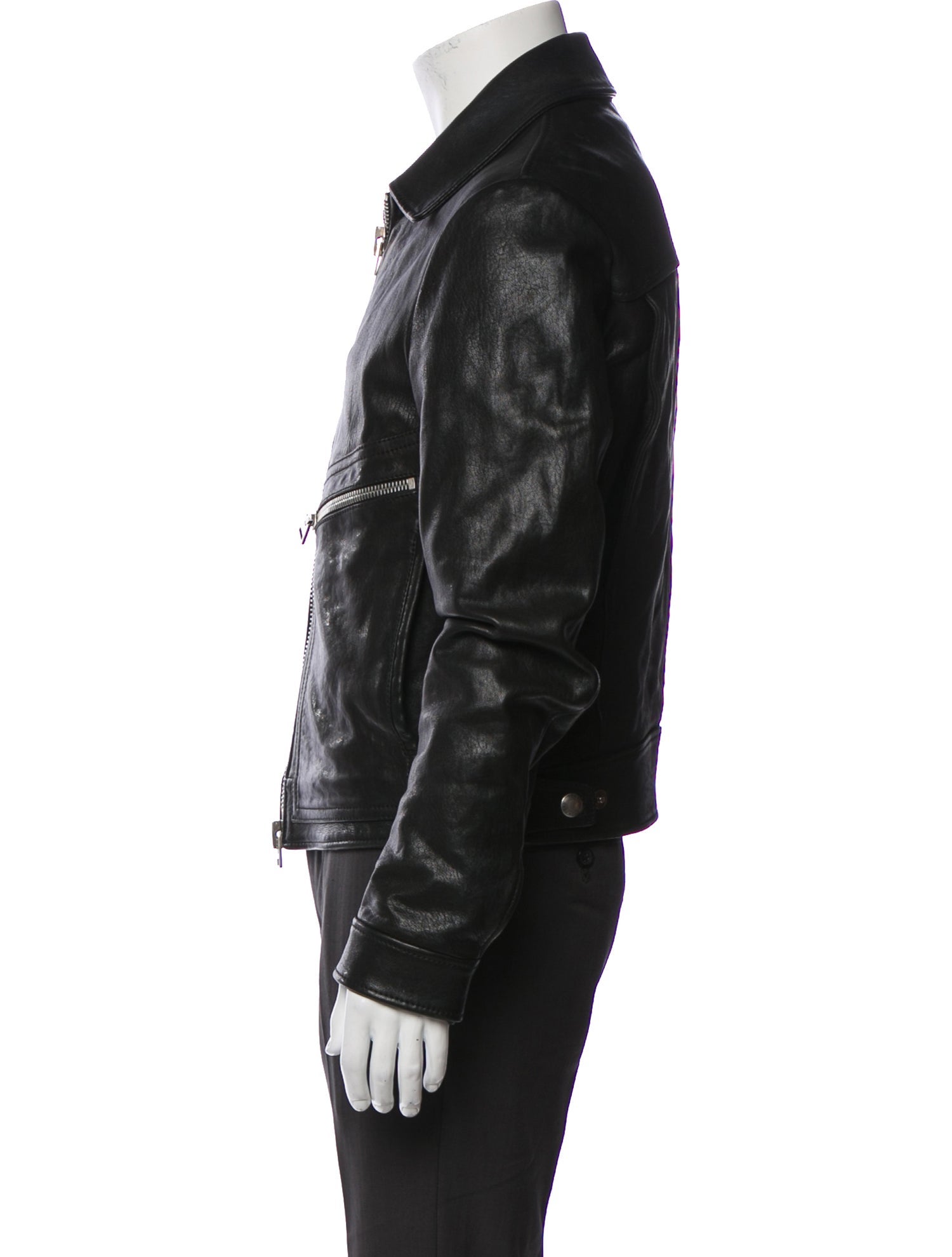Tom Ford Lambskin Moto Jacket