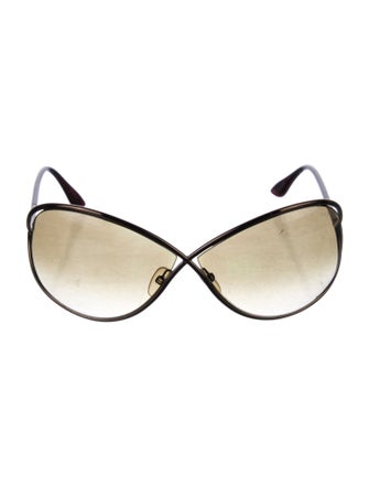 Tom Ford Oversize Gradient Sunglasses