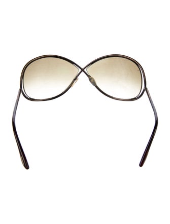 Tom Ford Oversize Gradient Sunglasses