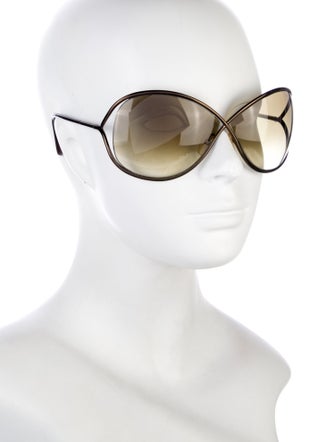Tom Ford Oversize Gradient Sunglasses