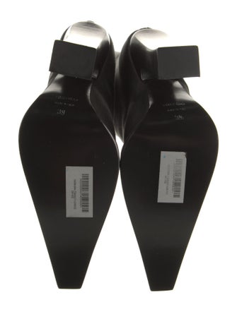 Tom Ford Satin Leather Trim Embellishment Boots