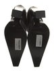 Tom Ford Satin Leather Trim Embellishment Boots