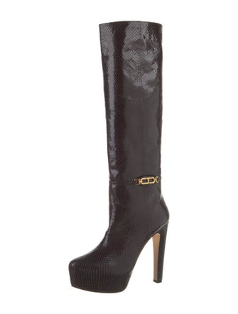 Tom Ford Snakeskin Boots