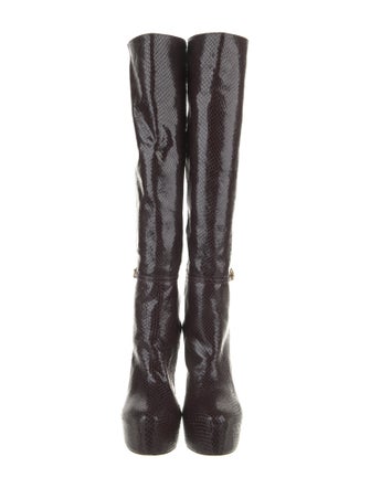 Tom Ford Snakeskin Boots