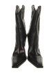 Tom Ford Leather Animal Print Western Boots