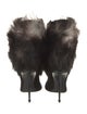 Tom Ford Suede Fur Trim Boots